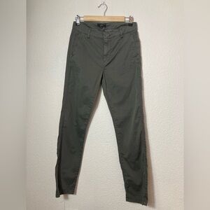 J Crew green pants womens size 25